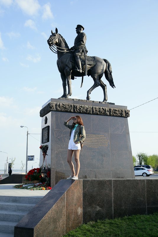 памятник Рокоссовскому - Владимир Юдин