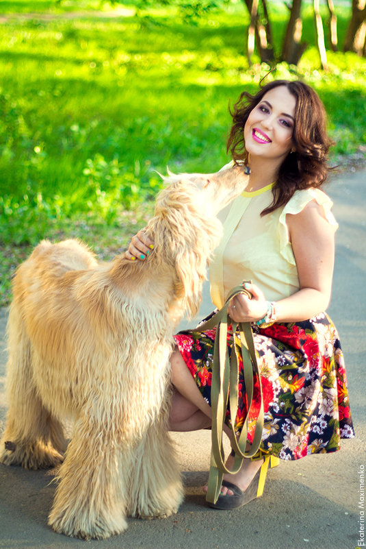 Леди с прекрасной собакой - Ekaterina Maximenko