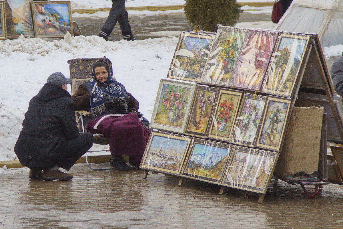 На вернисаже как то раз.... - M Marikfoto