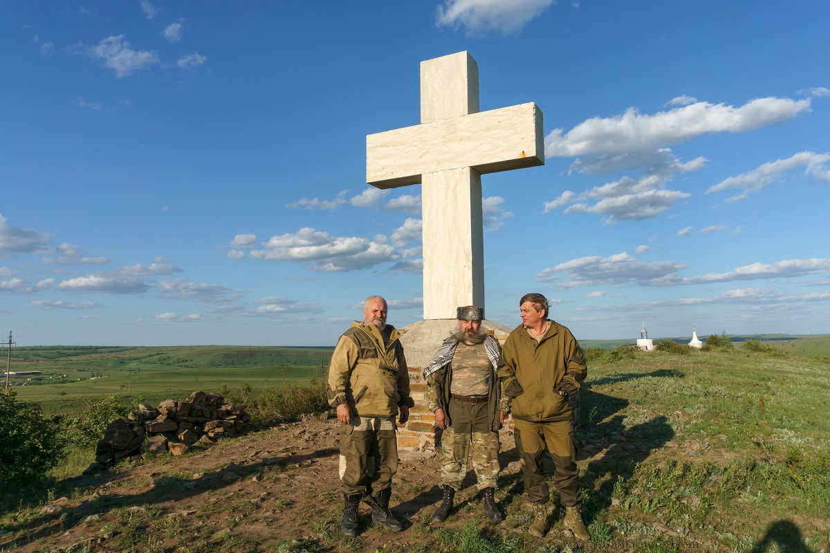 Крест из Инкерманского камня из Севастополя - Сергей 