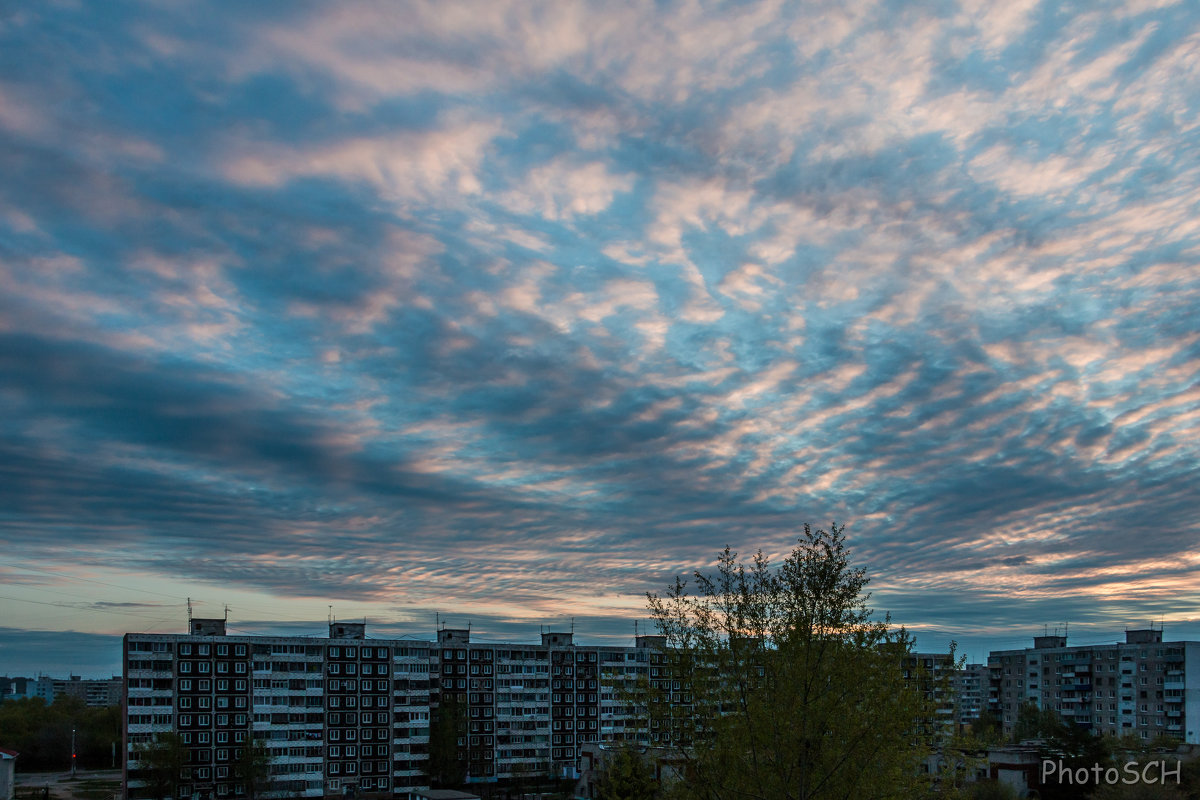 Вот такое небо сегодня в пять утра... - Сергей Щелкунов