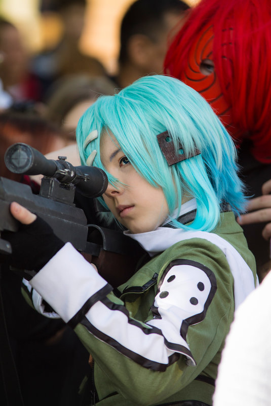 Sinon SAO. Cosplay. - Sasha Bobkov