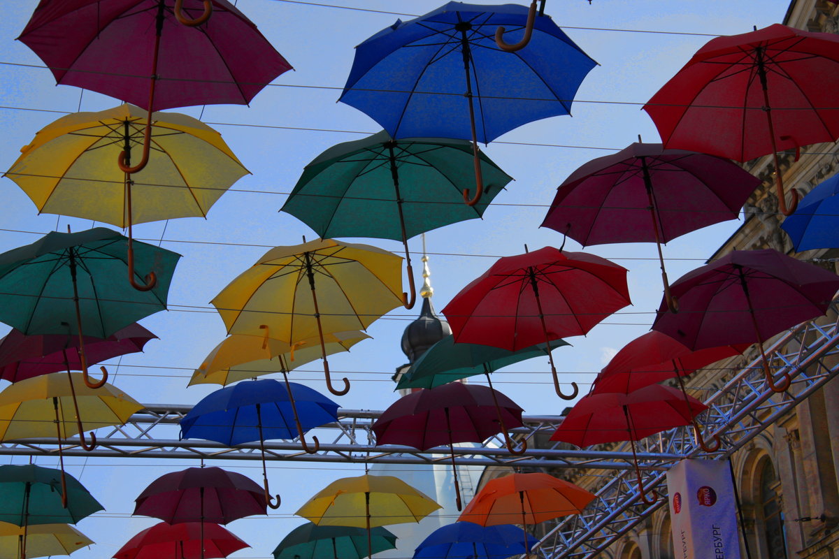 зонтки  в небе - navalon M