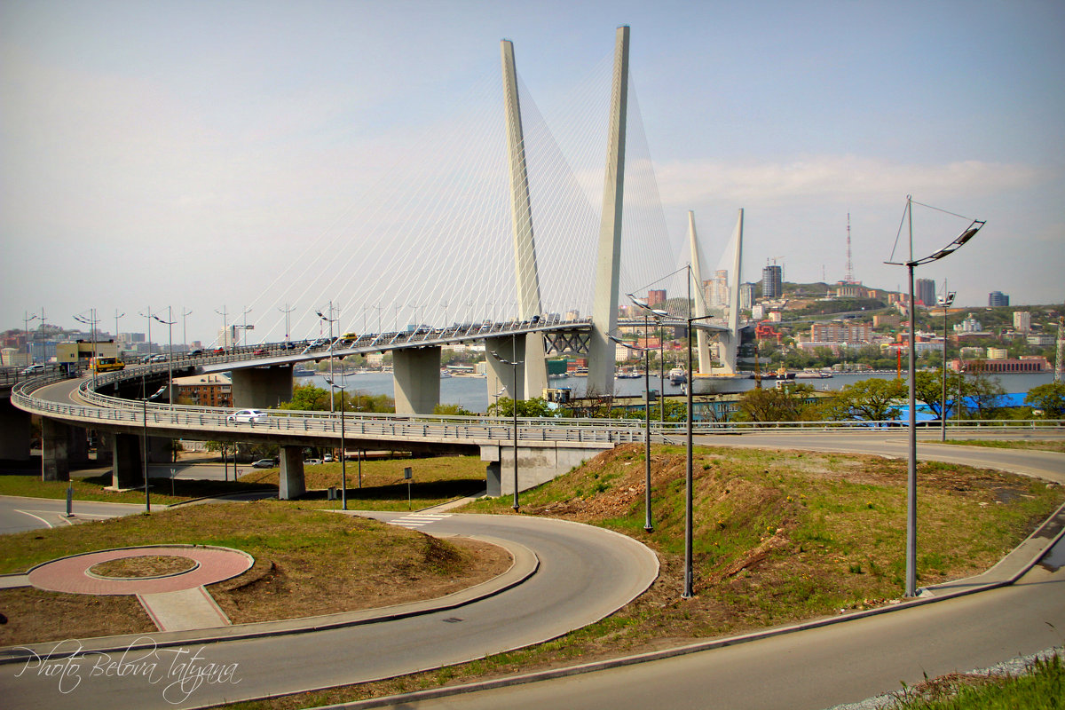 Золотой мост через бухту Золотой Рог. г.Владивосток - Tatyana Belova
