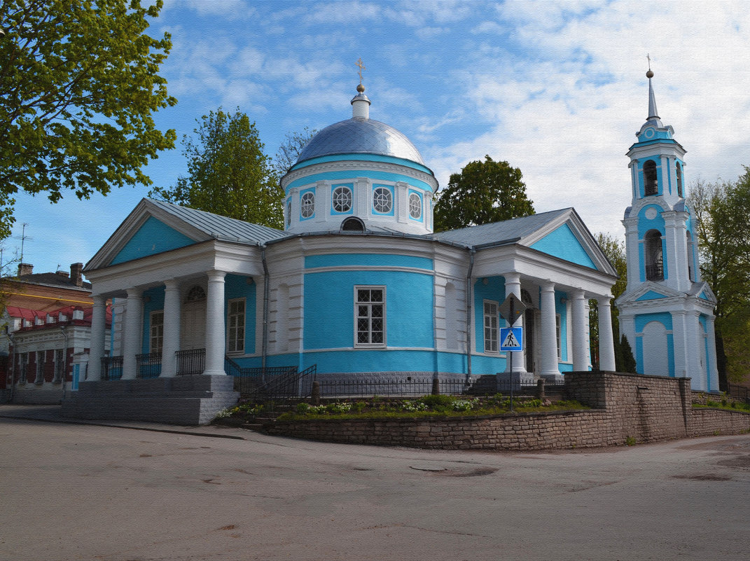 Псков .Церковь Успения с Полонища - Наталья Левина