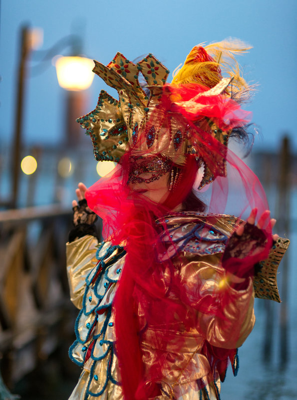 Маска Карнавал в Венеции 2015 - Олег 