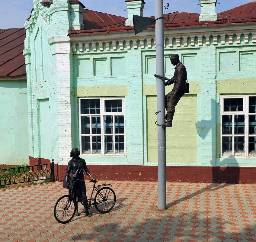 Памятник труженикам связи. г. Елабуга. - Алексей Казаков