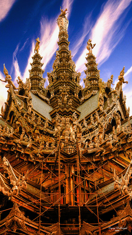 Храм истины,Тайланд - Евгений Подложнюк