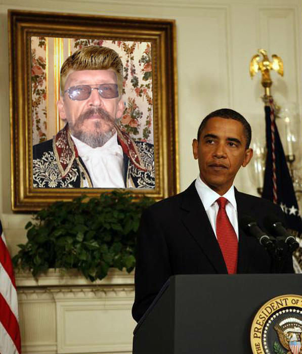 фотоколлаж надзор за Обамой - Алексей Полковников