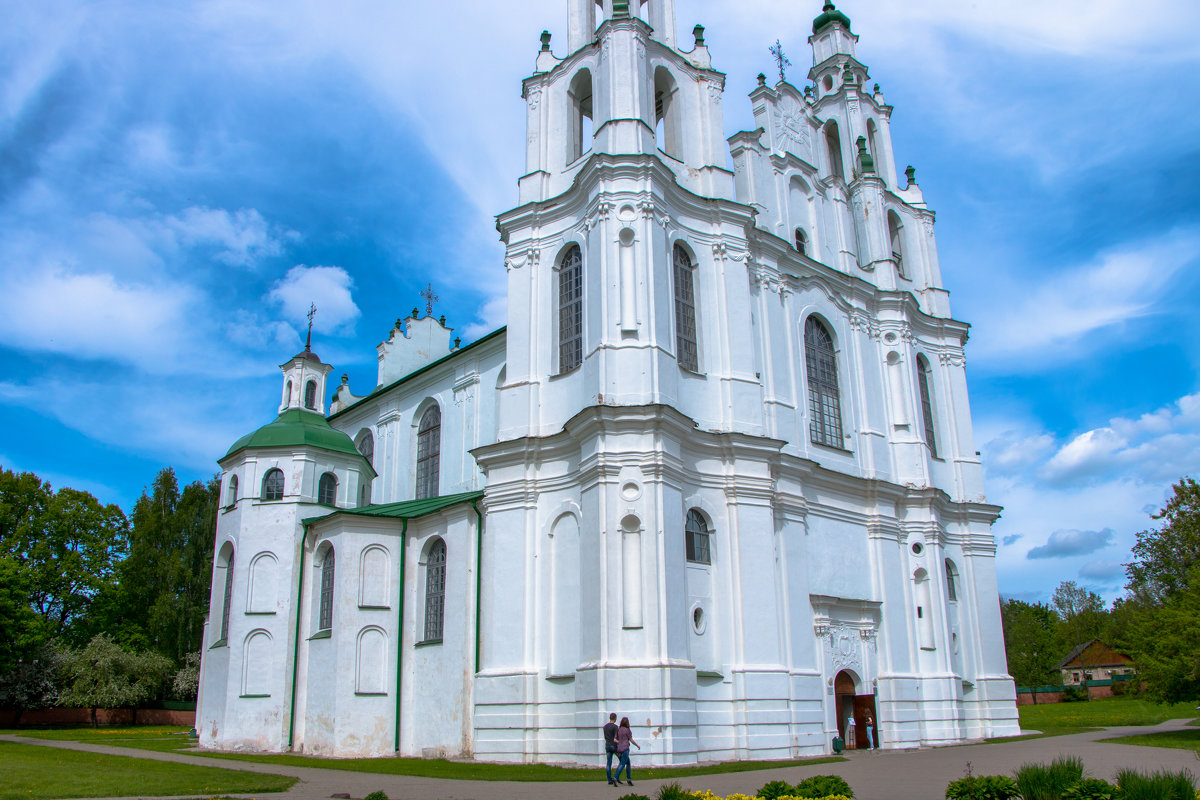 Софийский собор в Полоцке осенью