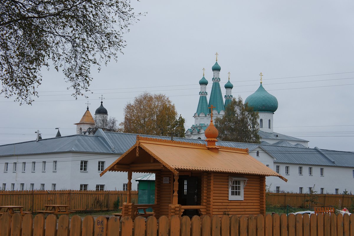 Вид на Троицкую часть монастыря - Елена Павлова (Смолова)