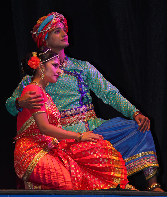 Индийский фестиваль. Сцена из спектакля 1 - Александр Мельник