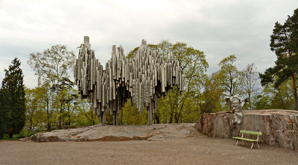 Памятник Яну Сибелиусу в Хельсинки - Олег Попков