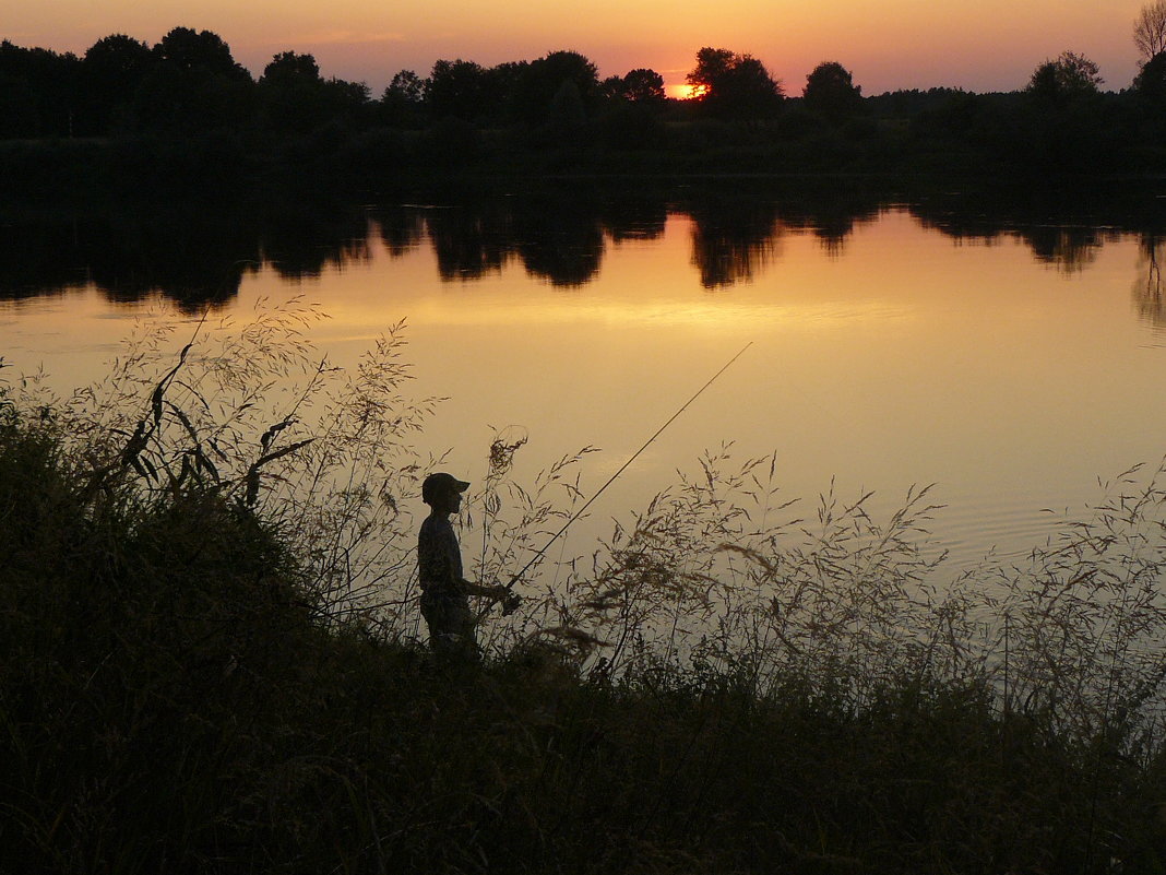 Рыбалка на закате - Александр Прокудин