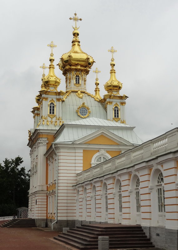 Церковный корпус  Большого Петергофского дворца - Peripatetik 
