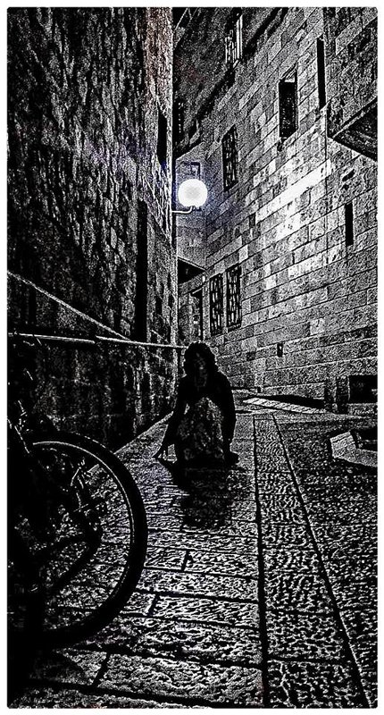 Jerusalem night. - Maxim Polak