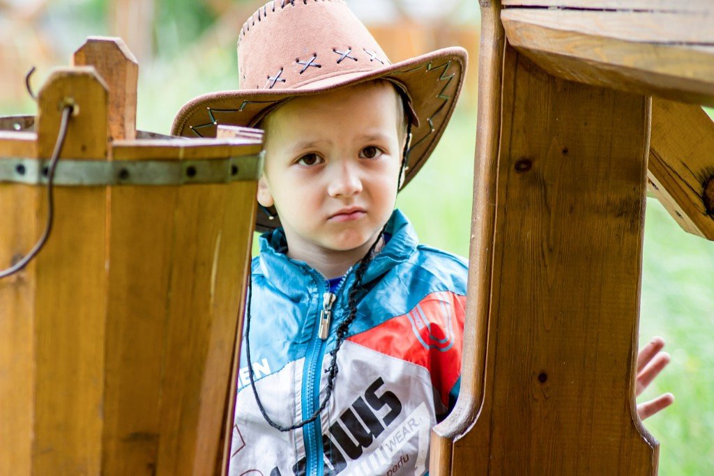 Мальчик в ковбойской шляпе - Марина Кириллова