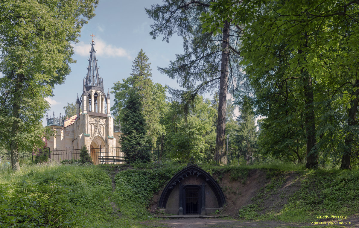 Церковь святых апостолов Петра и Павла в Шуваловском парке - Valeriy Piterskiy