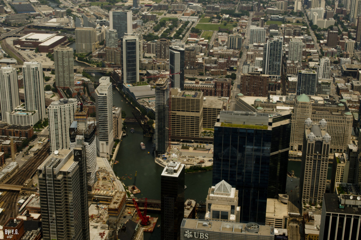 Чикаго, еще один взгляд с высоты - Willis Tower - Яков Геллер