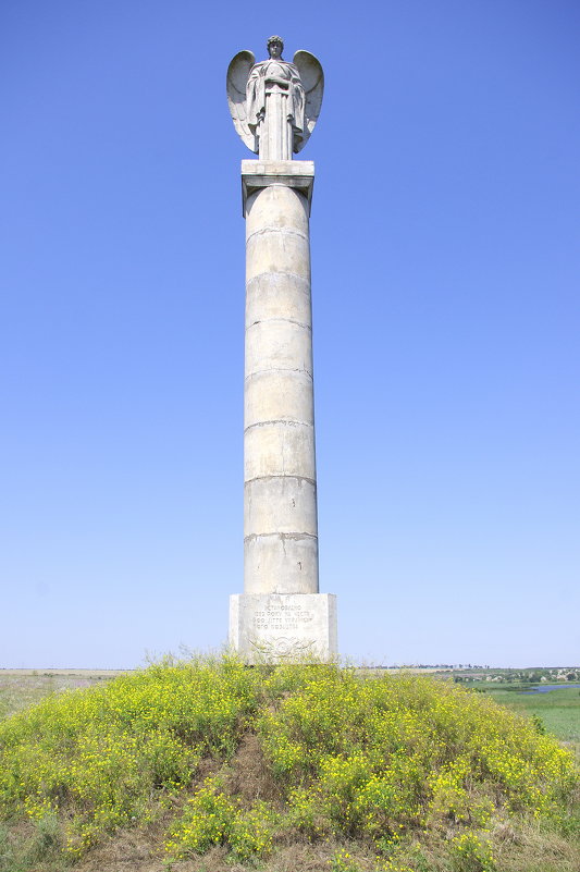 Памятник козацтву на берегу с.Тягинка - Алексей Климов