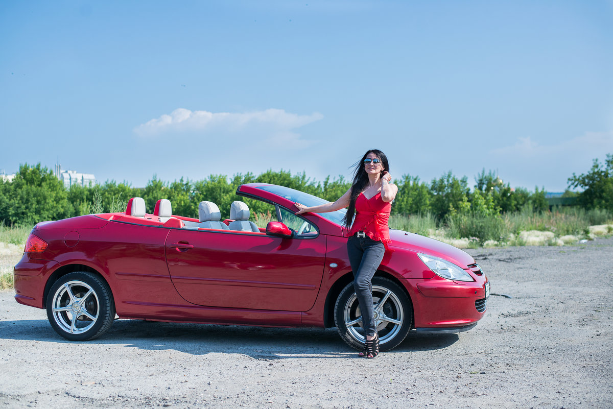 Porsche Cabriolet фуксия