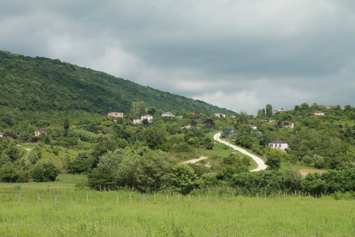 Село АГУ Бедия в Абхазии