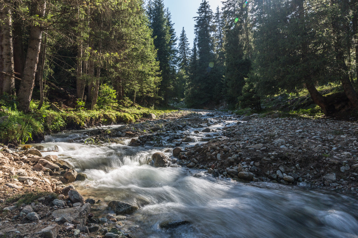 mountain river in Jety-Oguz - Дмитрий Карышев