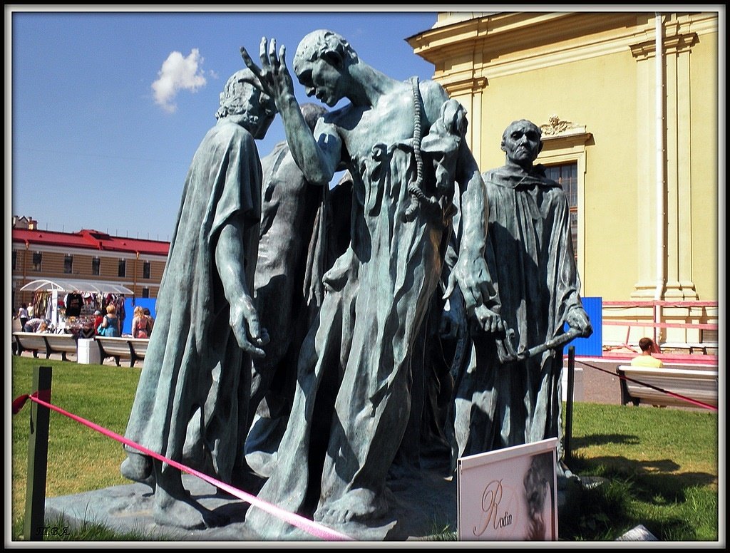 Скульптура граждане Кале 1884г. - Вера 