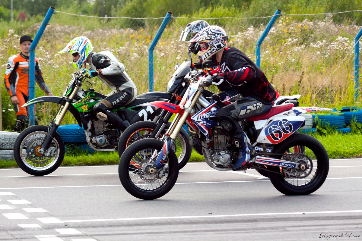 3 этап Чемпионата Санкт-Петербурга SUPERMOTO - Илья Кузнецов