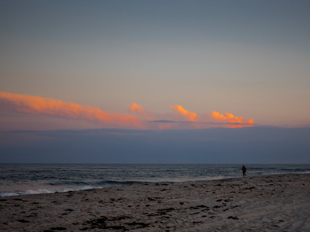 Закат на пляже Long Beach Island - Vadim Raskin