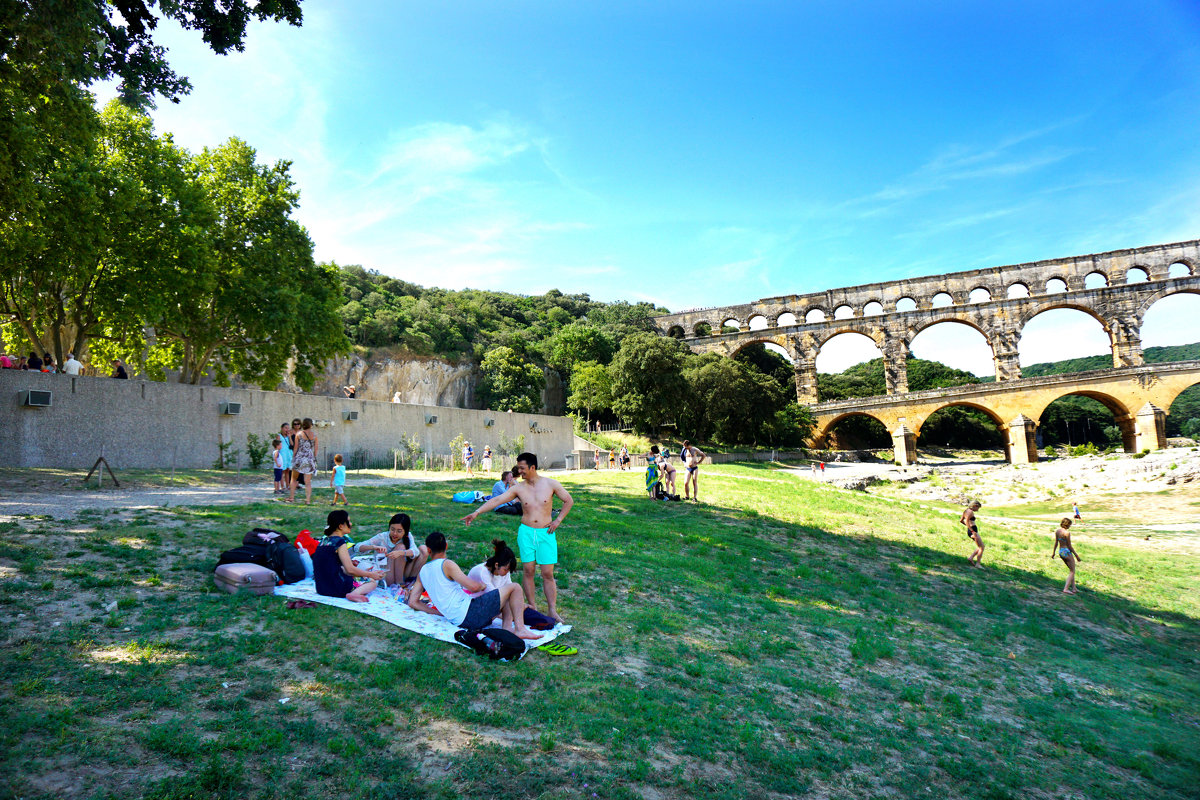 Пон-дю-Гар (Pont du Gard). Франция. - Виктор Качалов