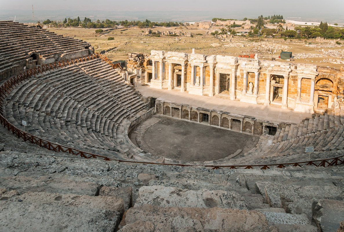 древнеримский театр античного города Иерополис в Памуккале - Андрей ЕВСЕЕВ