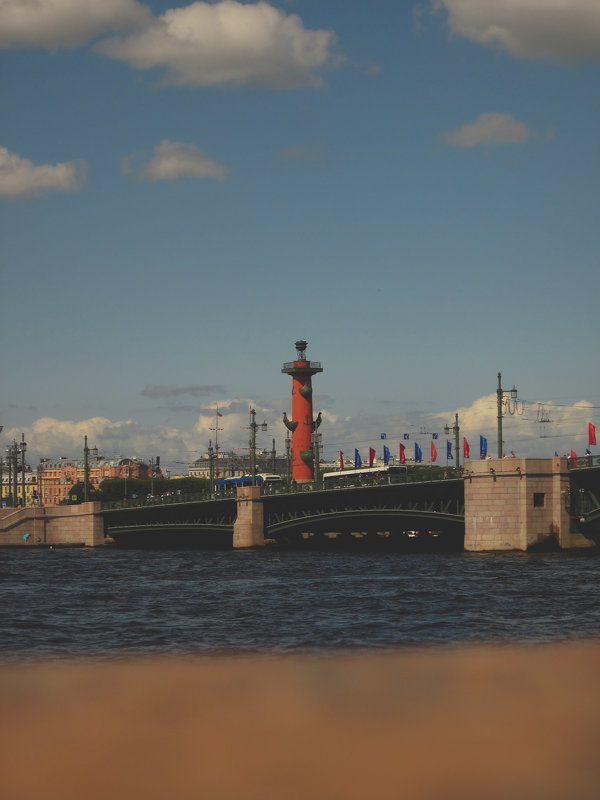 Вид на Дворцовый мост (Санкт-Петербург) - Павел Зюзин