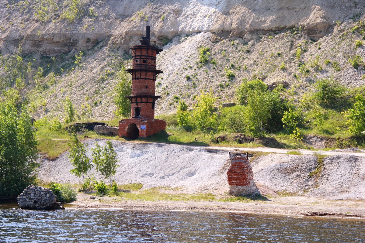 Сохранившаяся печь для обжига известняка и гипса - Наталья Серегина