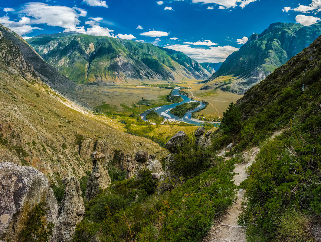 Долина реки Чулышман - Sergey Oslopov 