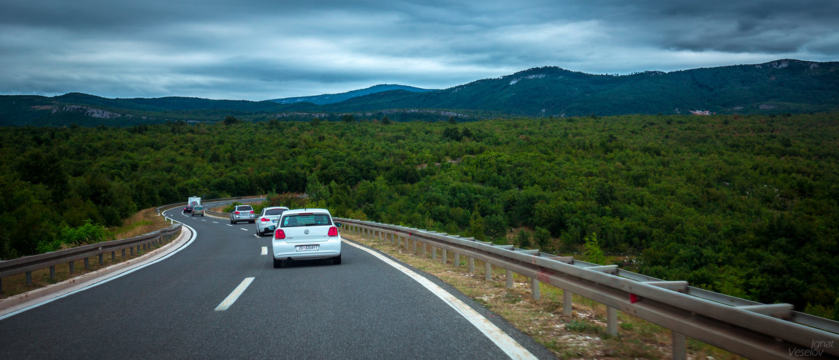 Highway in Croatia - Игнат Веселов