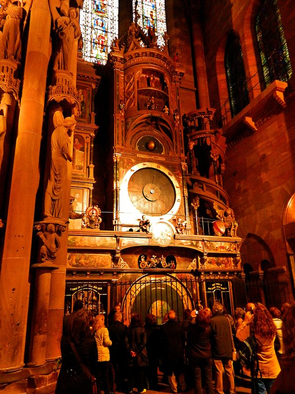 Астрономические часы Страсбургского кафедрального собора. - Александр Корчемный