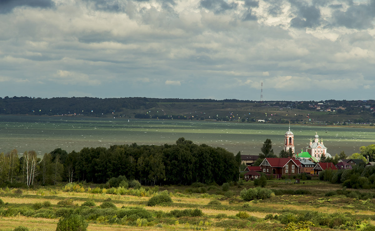 Вид на Плещеево озеро с колокольни Горицкого монастыря - Игорь Егоров