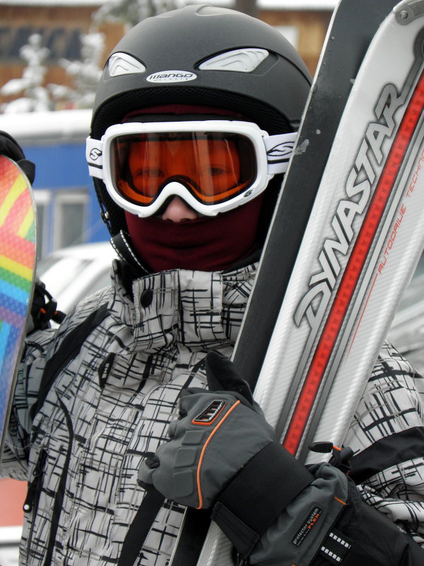 "...лыжи-папины,у меня-сноуборд!" - Александр Попов
