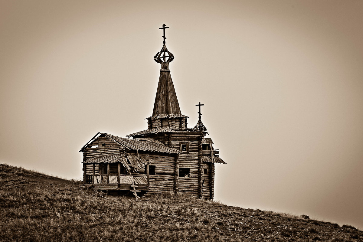 Деревянные церкви Руси... - Александр 
