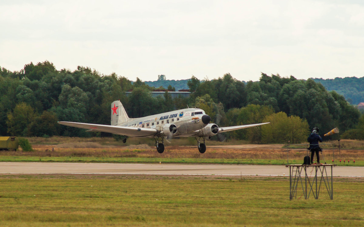 МАКС 2015. DC-3 "Douglas" - Андрей Воробьев