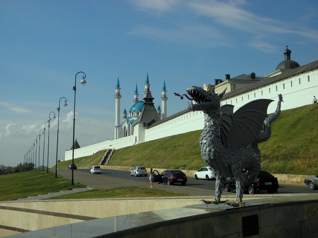 Дракон у стен Кремля - Ирина -