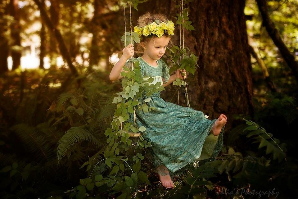 Little Fairy in the woods - Julia Pitt
