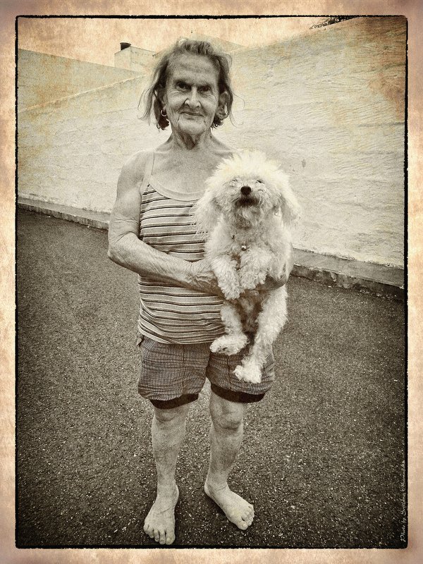 *Пожилая дама с собачкой* - Светлана Мамакина