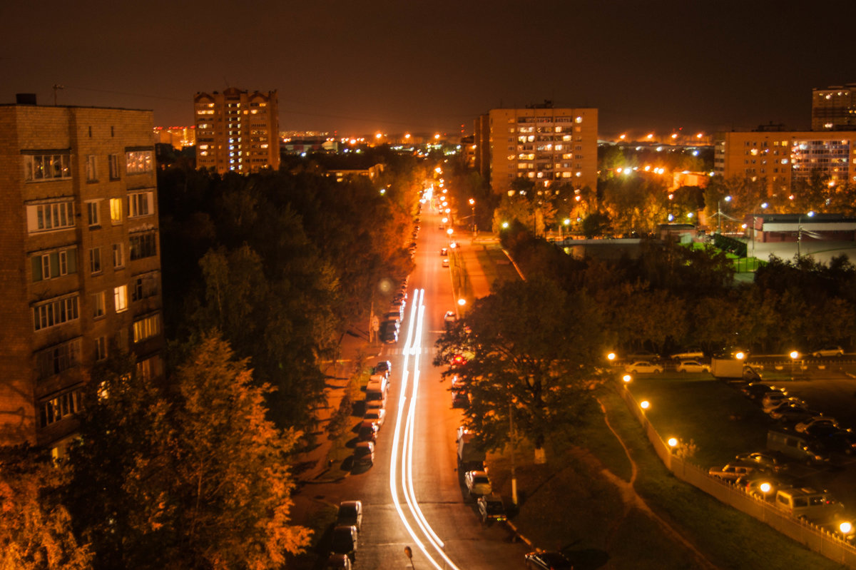Ночная  улица - EDO Бабурин
