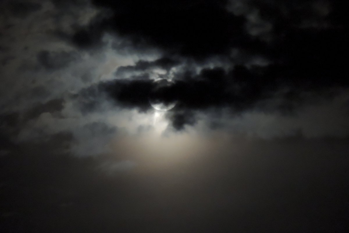 ночь луна облака - petyxov петухов