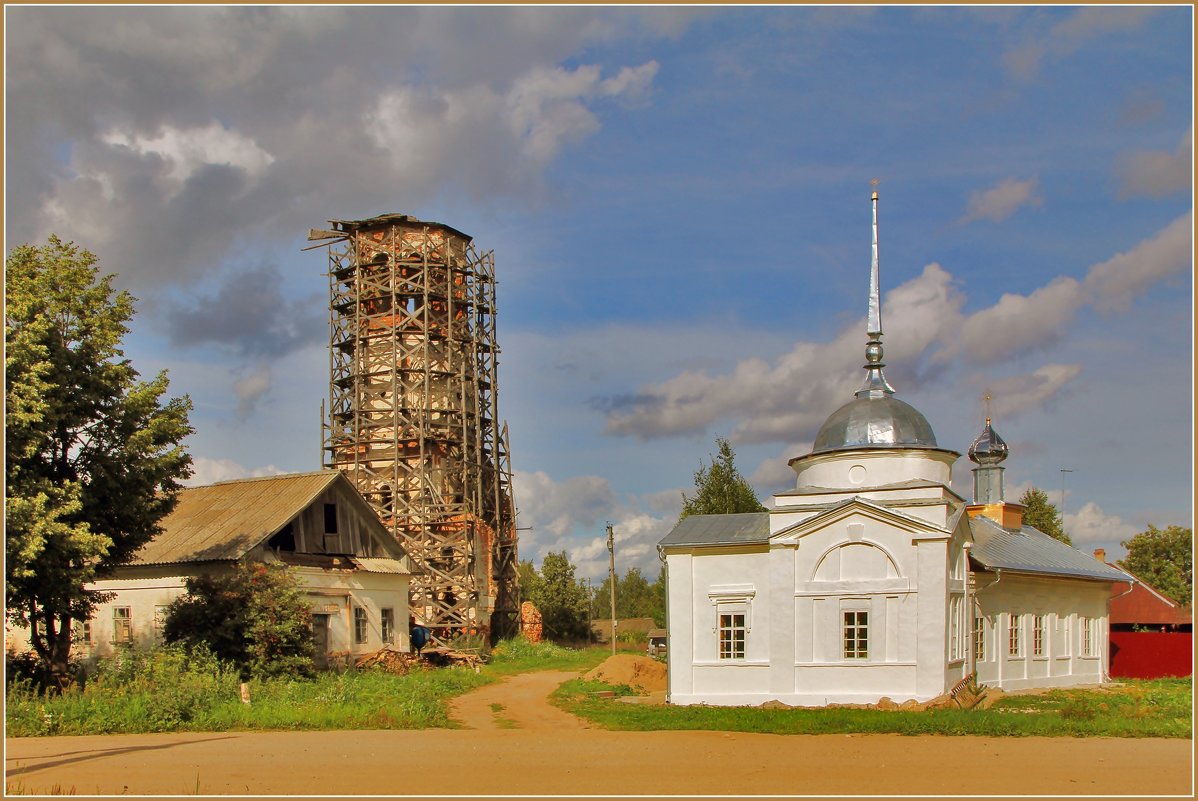 русский север, возрождение Сямского монастыря - Дмитрий Анцыферов
