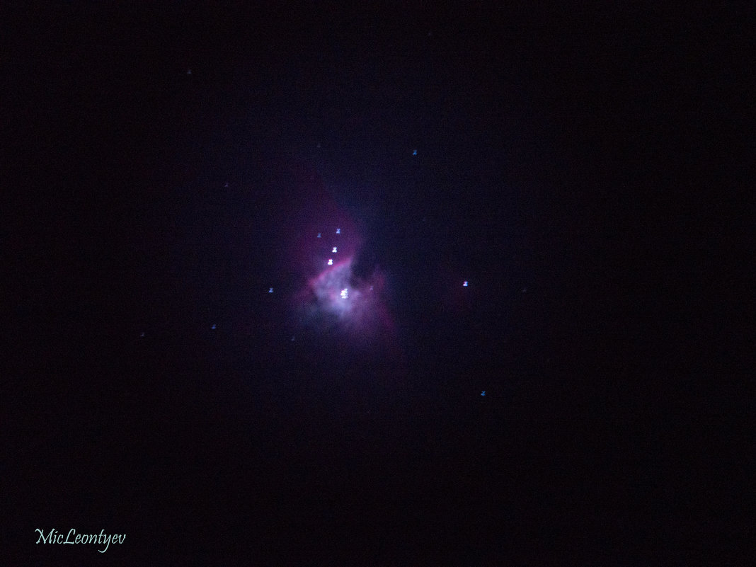 M42 туманность Ориона - Михаил Леонтьев