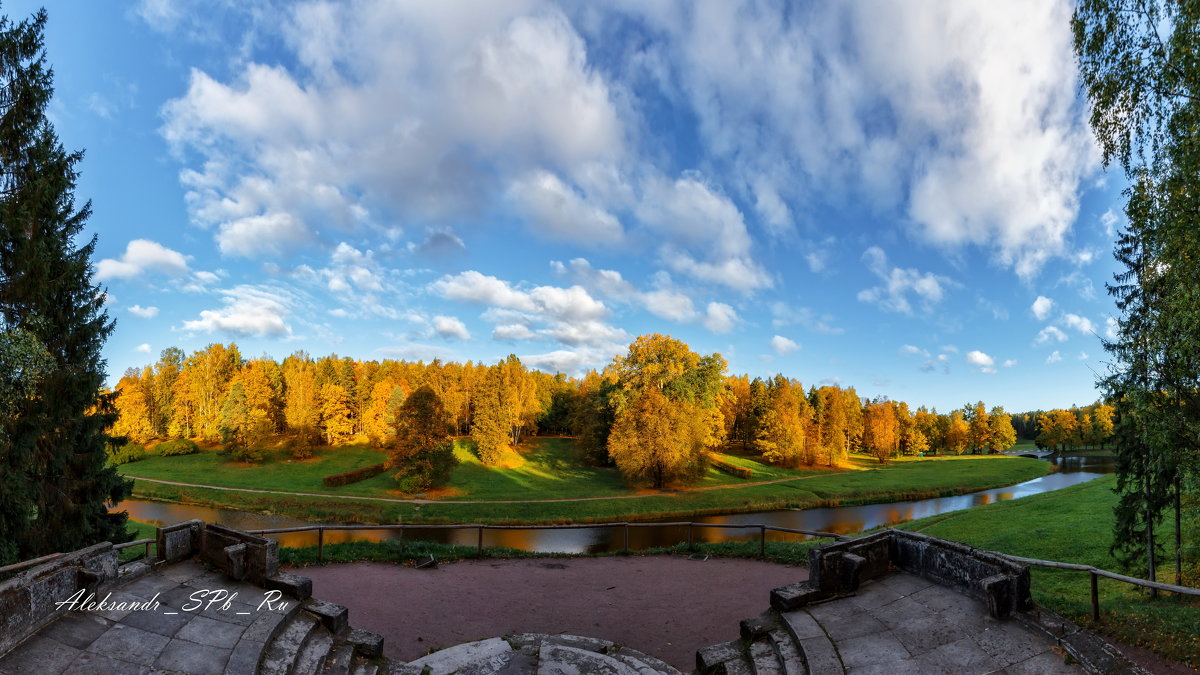 Осень. Павловск. С-Петербург. - Александр Истомин