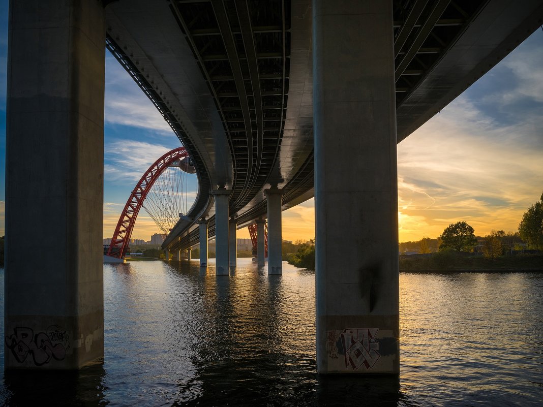 Живописный мост. - Sergey Petroff 